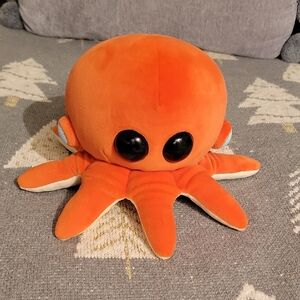 Adopt Me Orange Stuffed Octopus Toy
